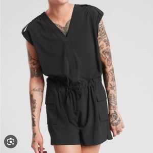 Black Athleta Romper